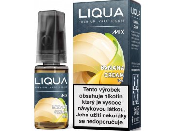 Liquid LIQUA CZ MIX Banana Cream 10ml-18mg