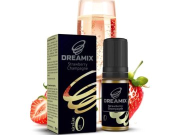 liquid dreamix jahoda se sampanskym strawberry champagne 10ml 0mg