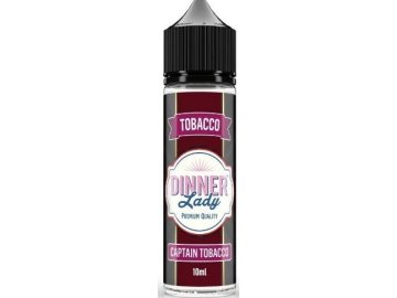 Příchuť Dinner Lady S&V Tobacco 10ml Captain Tobacco