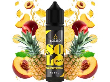 prichut bombo solo juice sv 15ml pineapple peach ananas a broskev