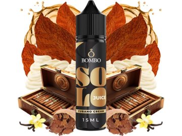 prichut bombo solo juice sv 15ml c cream doutnikovy tabak s kremem