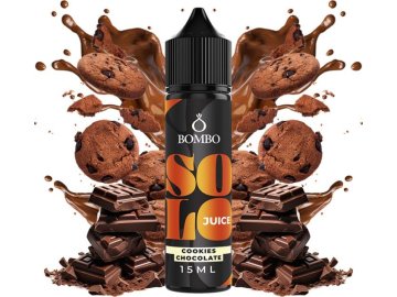 prichut bombo solo juice sv 15ml cookies chocolate cokoladove cookies