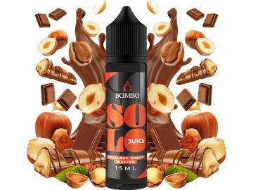 prichut bombo solo juice sv 15ml hazelnut choco waffer tycinka s liskooriskovym kremem