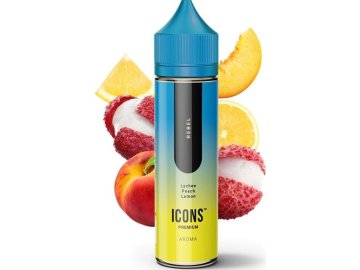 prichut provape icons sv 10ml rebel lici broskev citron