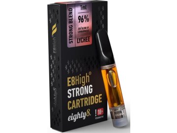 eighty8 e8high cartridge 96 e8h lychee 1ml
