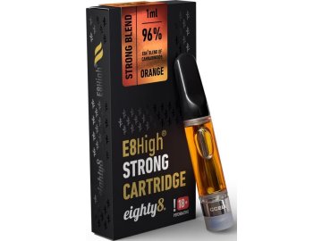 eighty8 e8high cartridge 96 e8h orange 1ml