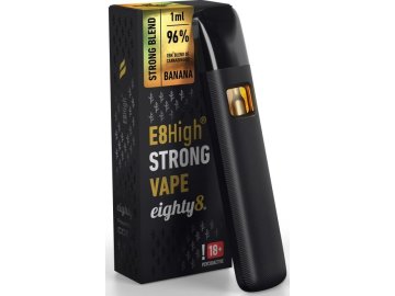 eighty8 e8high vaporizacni pero 96 e8h banana 1ml