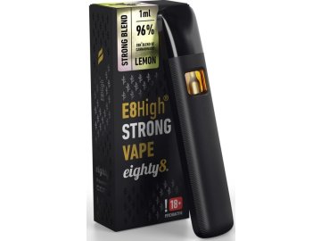eighty8 e8high vaporizacni pero 96 e8h lemon 1ml