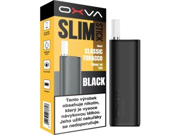 oxva slimstick elektronicka cigareta 1500mah classic tobacco 20mg black color