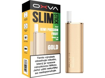 oxva slimstick elektronicka cigareta 1500mah kiwi passion fruit 20mg gold color