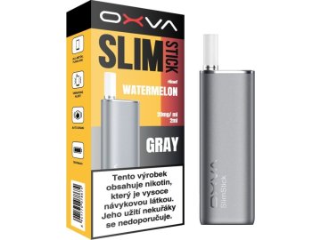 oxva slimstick elektronicka cigareta 1500mah watermelon 20mg grey color