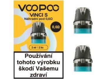 voopoo vinci s cartridge 06ohm 2ml 2pack
