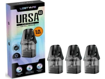 lost vape ursa pod v3 cartridge 1ohm 25ml 3pack