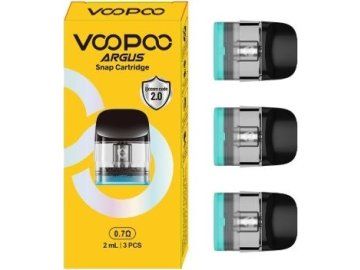 voopoo argus snap top fill cartridge 07ohm 2ml 3pack