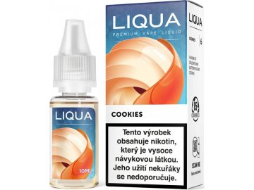 Liquid LIQUA CZ Elements Cookies 10ml-6mg (Sušenka)