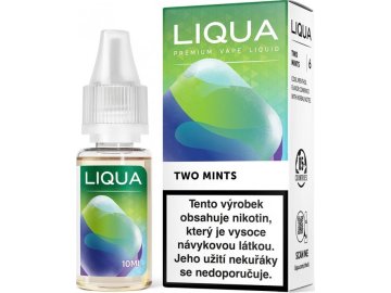 4532 1 liquid liqua cz elements two mints 10ml 3mg chut maty a mentolu