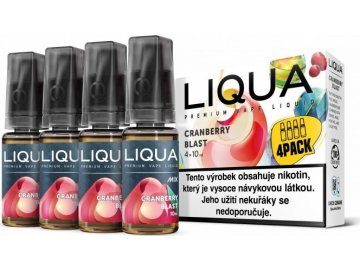 Liquid LIQUA CZ MIX 4Pack Cranberry Blast 10ml-3mg