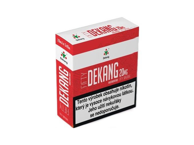 Nikotinová báze Dekang Fifty 5x10ml PG50-VG50 20mg