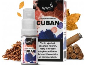 Liquid WAY to Vape Cuban 10ml-3mg