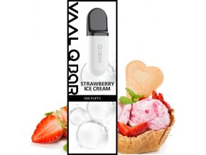 VAAL Q Bar by Joyetech elektronická cigareta 0mg Strawberry Ice Cream