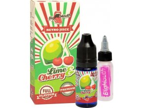 Příchuť Big Mouth RETRO - Lime and Cherry 10ML