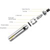 12977 7 aspire pockex aio elektronicka cigareta 1500mah bila