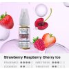 liquid elfliq nic salt strawberry raspberry cherry ice 10ml 10mg