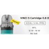 voopoo vinci s cartridge 08ohm 2ml 2pack