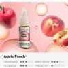 liquid elfliq nic salt apple peach 10ml 10mg