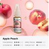 liquid elfliq nic salt apple peach 10ml 20mg