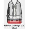oxva xlim cl pod top fill cartridge 04ohm 3ml 3pack