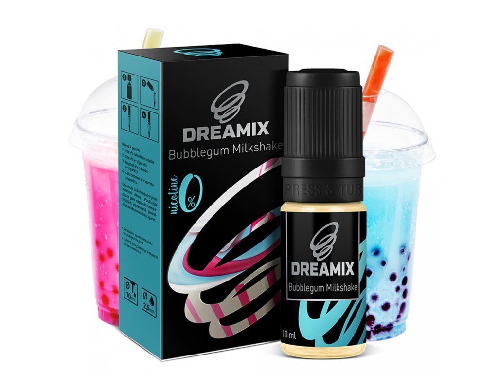 Dreamix - Žvýkačkový mléčný koktejl (Bubblegum Milkshake)