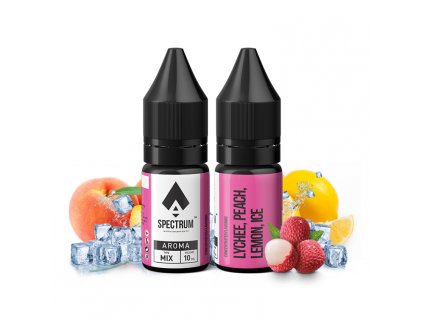 Příchuť ProVape Spectrum: Ledové liči, broskev a citron 10ml