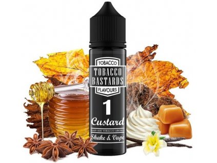 Příchuť Flavormonks Tobacco Bastards Shake and Vape 12ml No.01 Custard