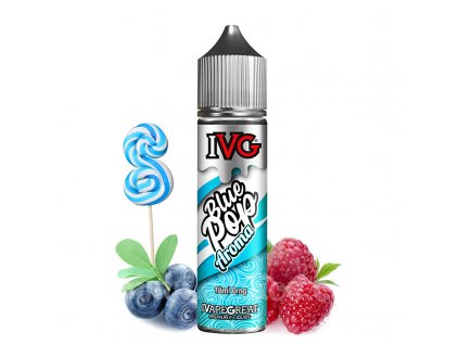 Příchuť IVG S&V: Pops Blue Pop (Borůvkovo-malinové lízátko) 18ml
