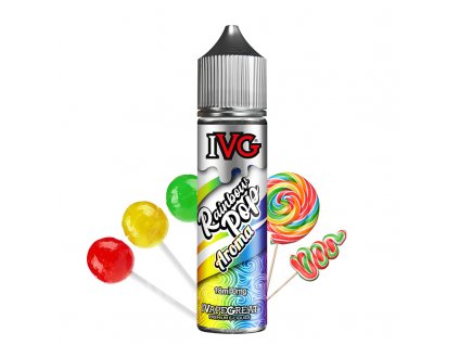 Příchuť IVG S&V: Pops Rainbow Pop (Sladké ovocné lízátko) 18ml