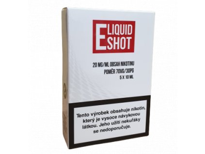 E-Liquid Shot Booster 30PG/70VG 20 mg/ml - 5x10ml
