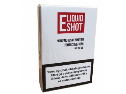 E-Liquid Shot Booster 30PG/70VG 9 mg/ml - 5x10ml