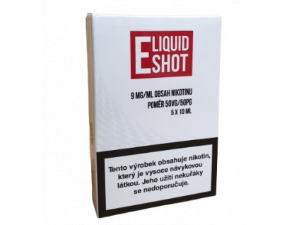 E-Liquid Shot Booster 50PG/50VG 9 mg/ml - 5x10ml