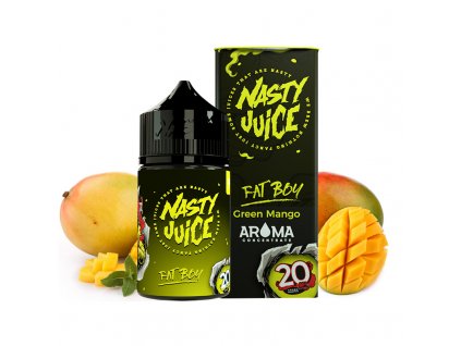 Příchuť Nasty Juice S&V: Fat Boy (Ledové mango) 20ml