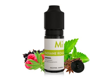E-liquid The Fuu MiNiMAL 10ml / 20mg: Red Aniseed (Ledové lesní plody)