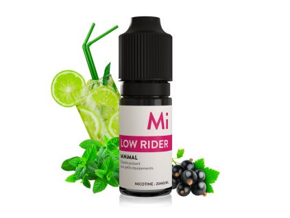 E-liquid The Fuu MiNiMAL 10ml / 20mg: Berry Lemonade (Rybízovo-limetková limonáda)