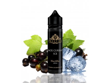 Příchuť 10ml Prestige - Black Currant Ice (Shake and Vape)