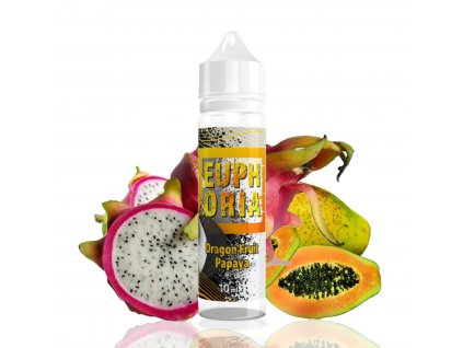 Příchuť Kapalina - Euphoria - Dragon Fruit Papaya (Shake & Vape)