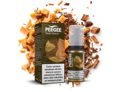 Liquid PEEGEE - SLADKÝ TABÁK (SWEET TOBACCO)