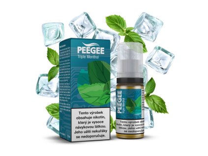 Liquid PEEGEE - TROJITÝ MENTOL (TRIPLE MENTHOL)