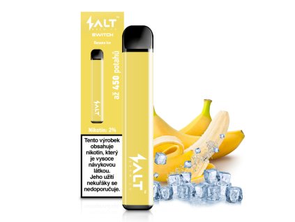 Elektronická cigareta: Salt SWITCH Disposable Pod Kit (Banana Ice)
