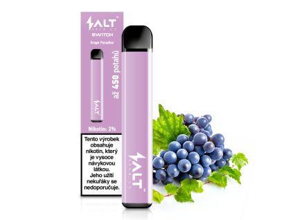 Elektronická cigareta: Salt SWITCH Disposable Pod Kit (Grape Paradise)
