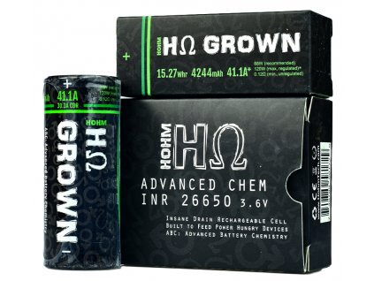 hohm grown 26650x2