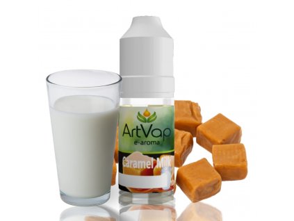 mockup Art Vap Caramel milk 1